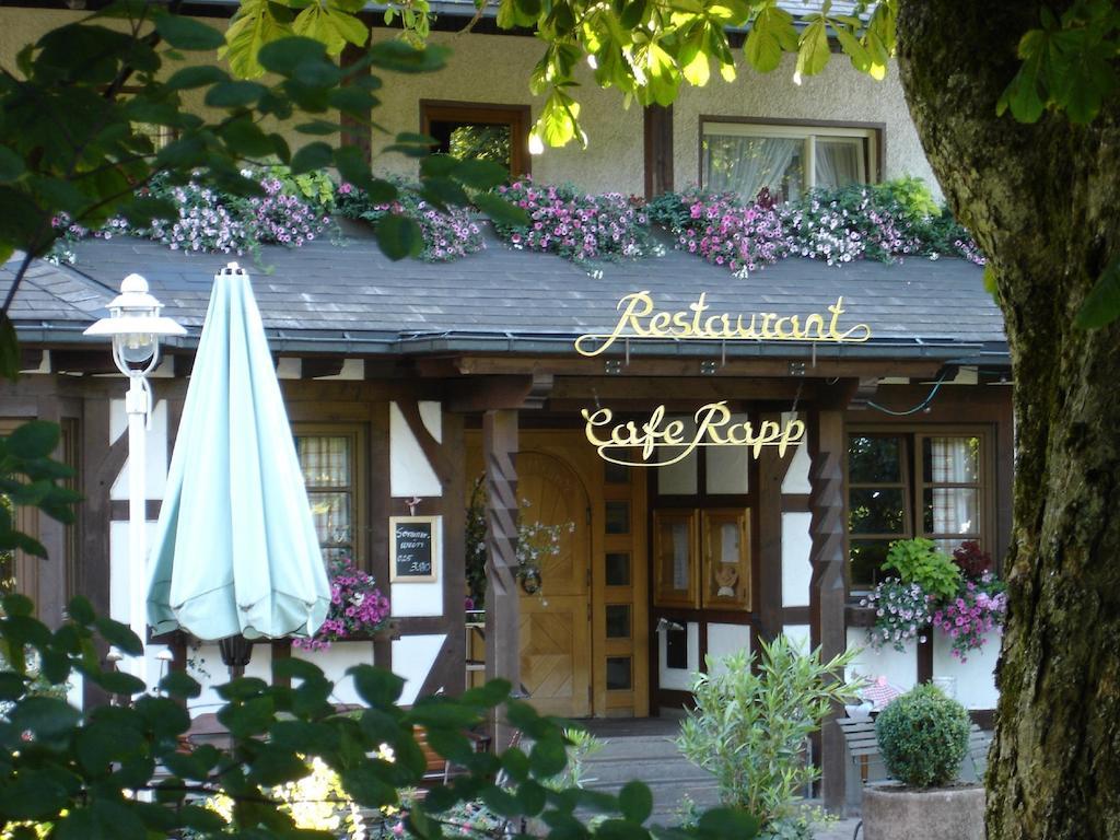 Hotel Restaurant Cafe Rapp Königsfeld im Schwarzwald Exteriör bild